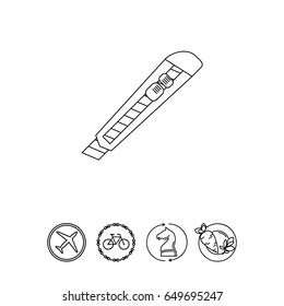 Utility Knife Icon