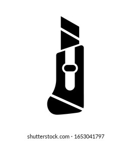 Werkzeugmesser-Icon-Design, flache Symbolsammlung