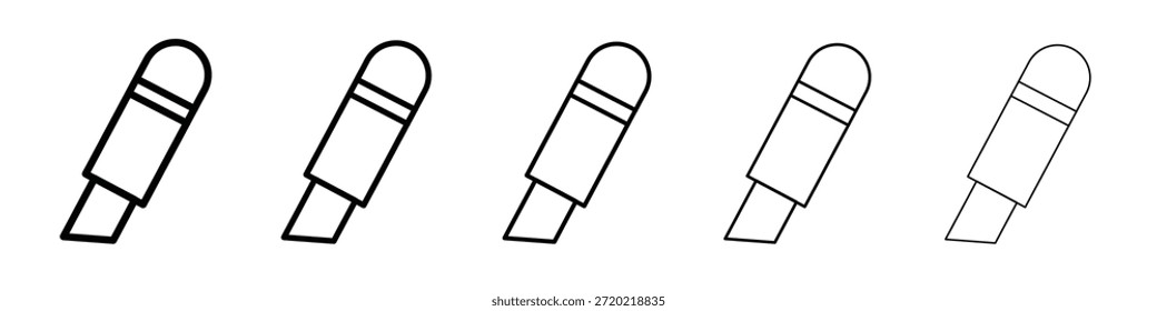 Faca de utilitário ícone design, logotipo, aplicativo, UI. Ilustração vetorial, EPS