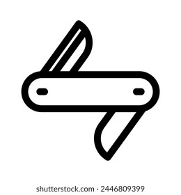 utility knife icon or logo isolated sign symbol vector illustration - high quality black style vector icons
