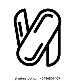 utility knife icon or logo isolated sign symbol vector illustration - high quality black style vector icons
