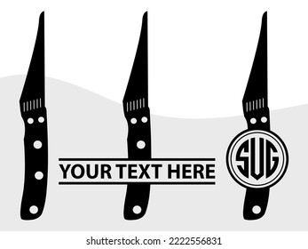 Gebrauchsmesser-SVG-gedruckte Vektorgrafik