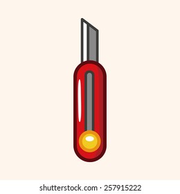 utility knife theme elements