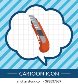 utility knife theme elements