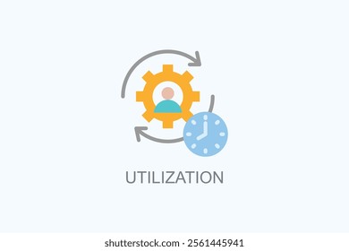 Utilization Vector Or Logo Sign Symbol Illustration