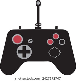 Utilize modern design a stylized representation of a gamepad or controller as the central element of the logo. This could include buttons, directional pads, triggers, etc.