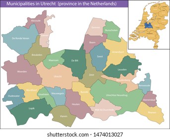 Utrecht is the fourth-largest city and a municipality of the Netherlands