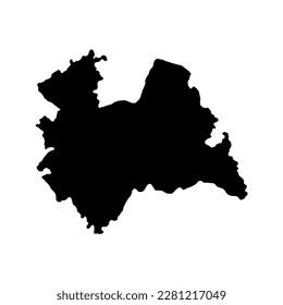 Utrecht province of the Netherlands. Vector illustration.