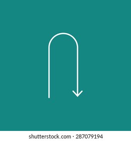 U-Turn icon