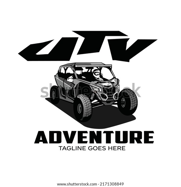 UTV car simple\
vector image for your logo