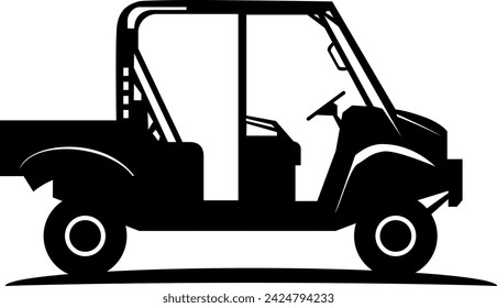 UTV FARM DESIGN VECTOR ART