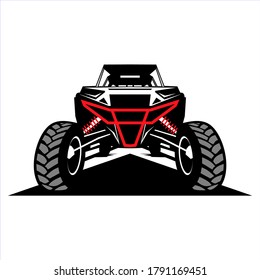 vector de diseño de logotipo de utv