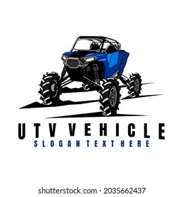 utv logo design icon vector	
