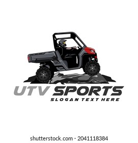 Utv Logo Design Icon Vector