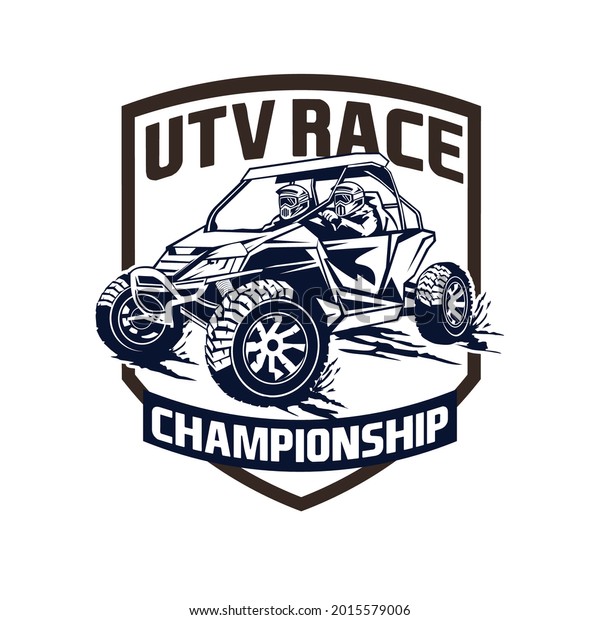 Utv Race Extreme Sport Adventure Perfect Stock Vector (Royalty Free ...