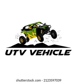 Utv Vehicle Design Logo Icon Vector Stock Vector (Royalty Free) 2123597039