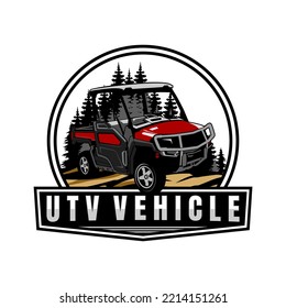 Utv Vehicle Logo Design Icon Vector