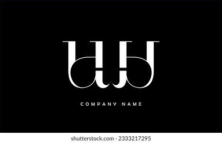 UU Abstract Letters Logo Monogram