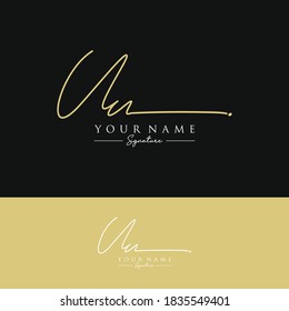 UU Initial letter handwriting and signature logo.