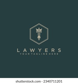 UU initials design modern legal attorney law firm lawyer advocate consultancy business logo vector