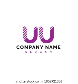 UU Letter Logo Design. UU Letter Logo Vector Illustration - Vector