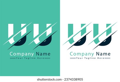 UU Letter Logo Vector Design Template Elements