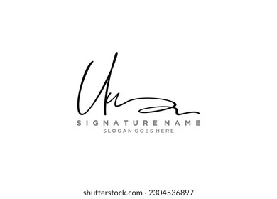 UU Letter Signature Logo Template elegant design logo Sign Symbol template vector icon