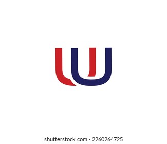 UU Logo design vector template