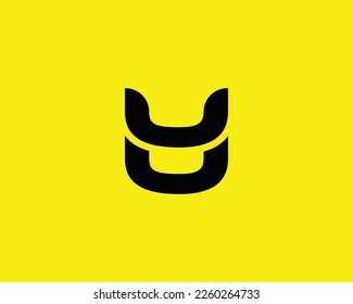 UU Logo design vector template