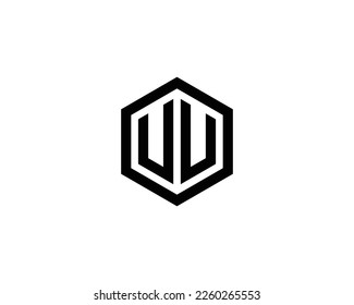 UU logo design vector template