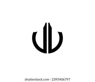 UU Logo design vector template