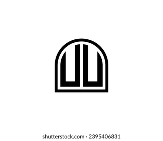 UU Logo design vector template