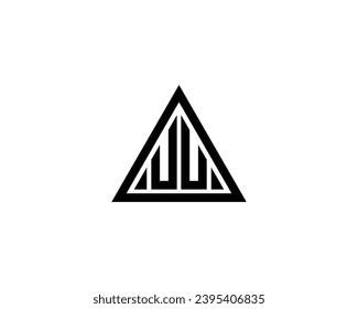 UU Logo design vector template