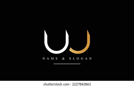 UU, U abstract letters logo monogram