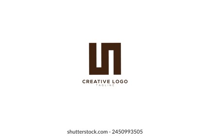 UU UN Abstract initial monogram letter alphabet logo design