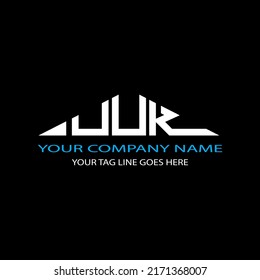 UUK letter logo creative design with vector graphic