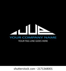 UUP letter logo creative design with vector graphic