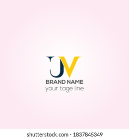 UV business vector logo design, UV Creative logo design, cooperate logo, Identity design