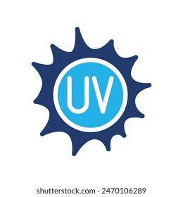 uv colored icon vector design good for website and mobile app