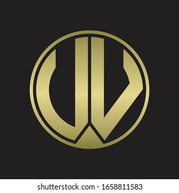 Mono-Kreis mit UV-Logo und Farbband