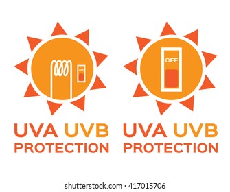 Uv Logo, Vector And Icon . Light Bulb Ultraviolet