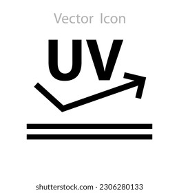 uv protection logo concept icon symbol illustration on white background..eps
