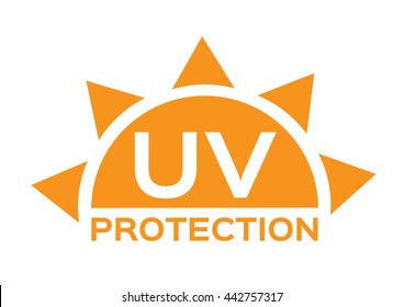 uv  protection logo and icon  , ultraviolet vector