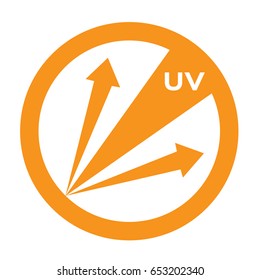 uv protection logo and icon , ultraviolet vector
