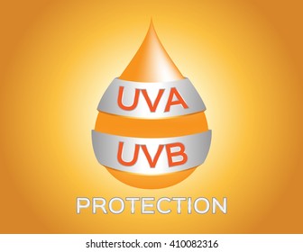uv protection logo . ultraviolet vector