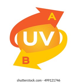 uv protection logo , ultraviolet vector