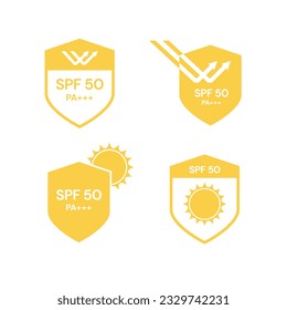UV protection on white background,bubble shield. Solar protection screen from UV rays