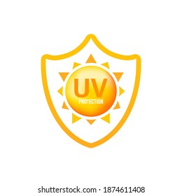 Uv radiation, great design for any purposes. Danger warning icon. Arrow icon. Uv radiation for concept design.