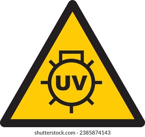 precaución, radiación uv,・ultra violeta, atención, radiación uv, rayos ultravioleta, atención 