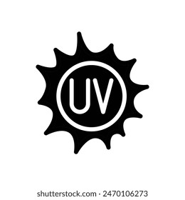 uv solid icon vector design good for website and mobile app